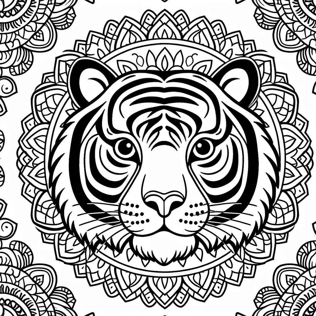 Mandalas Tigre